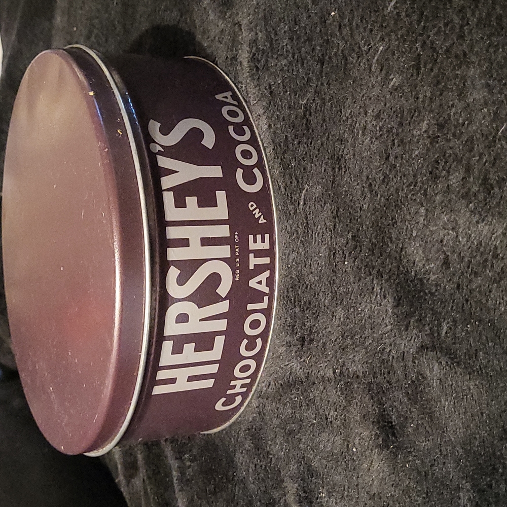 Antique Hershey chocolate collectable tin.